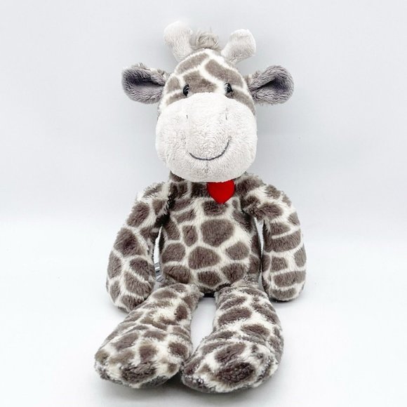 Gund Gray White Giraffe Red Heart on Chest Plush Stuffed Animal Toy 4060900 - Picture 10 of 13